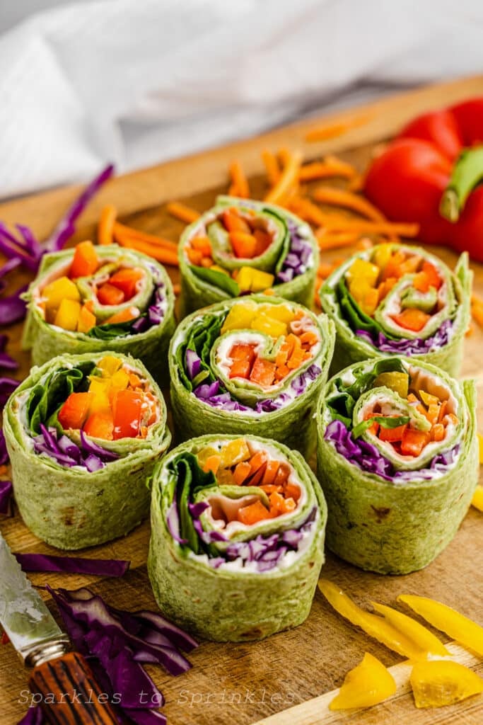 pinwheel sandwiches