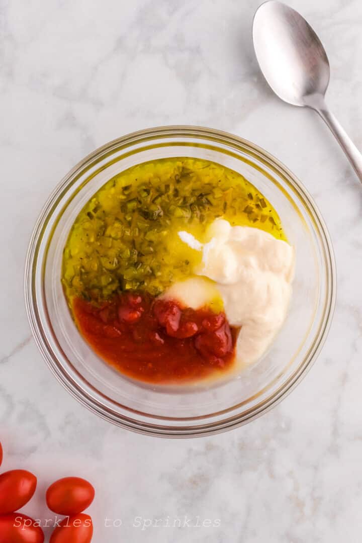 Russian Dressing Recipe Sparkles to Sprinkles