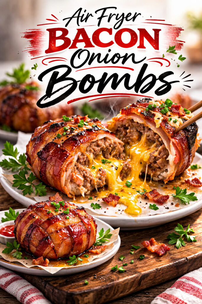 air fryer bacon onion bombs pin new 1