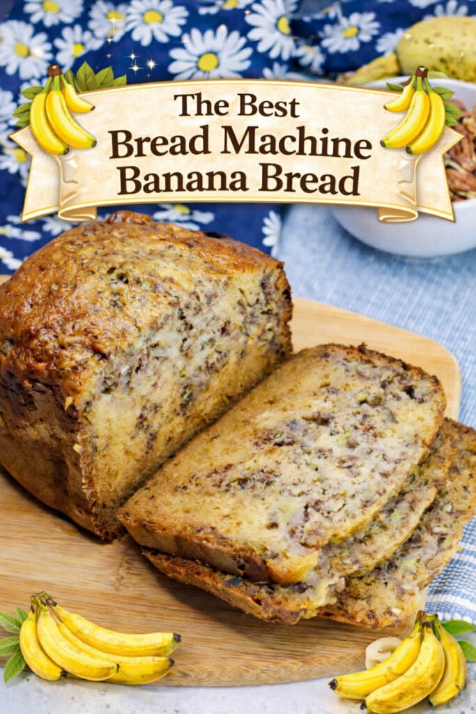 bread machine banana bread pin new 1