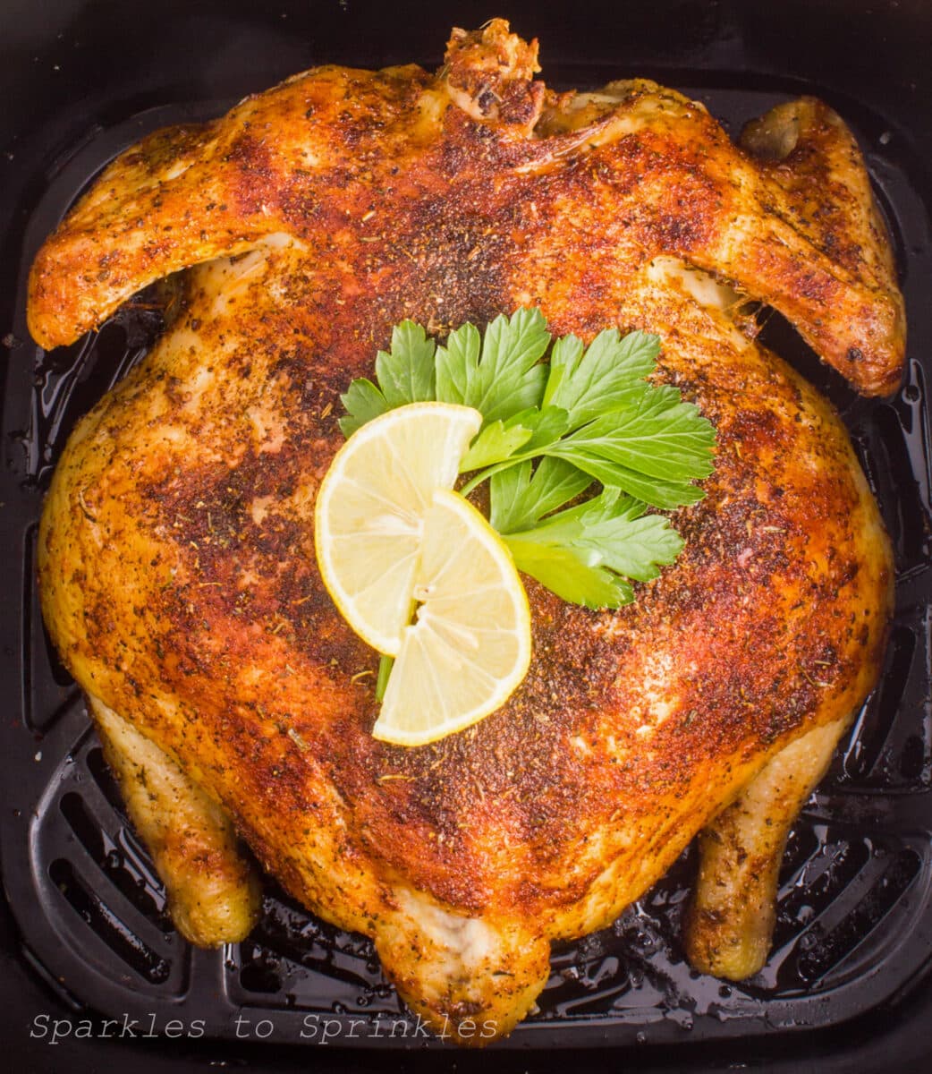 Ninja Foodi Grill Grilled Brown Sugar Glazed Chicken Thighs Sparkles