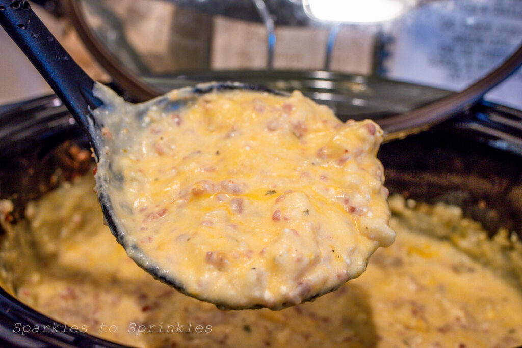 crockpot potato soup with hash browns