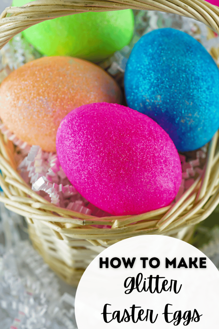 How To Make Glitter Easter Eggs Sparkles to Sprinkles