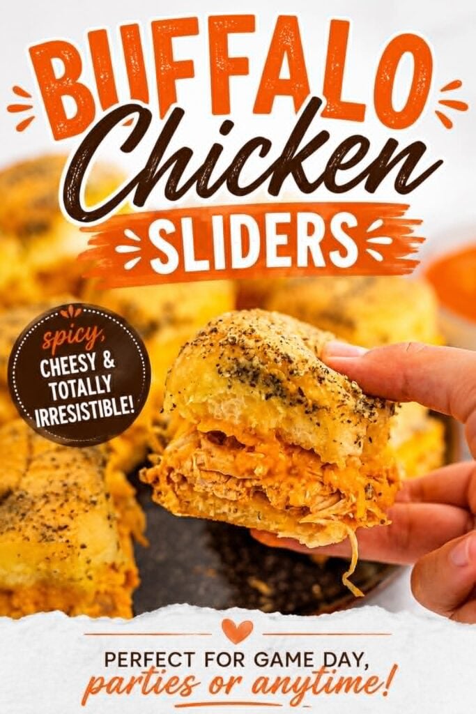 buffalo chicken sliders pin