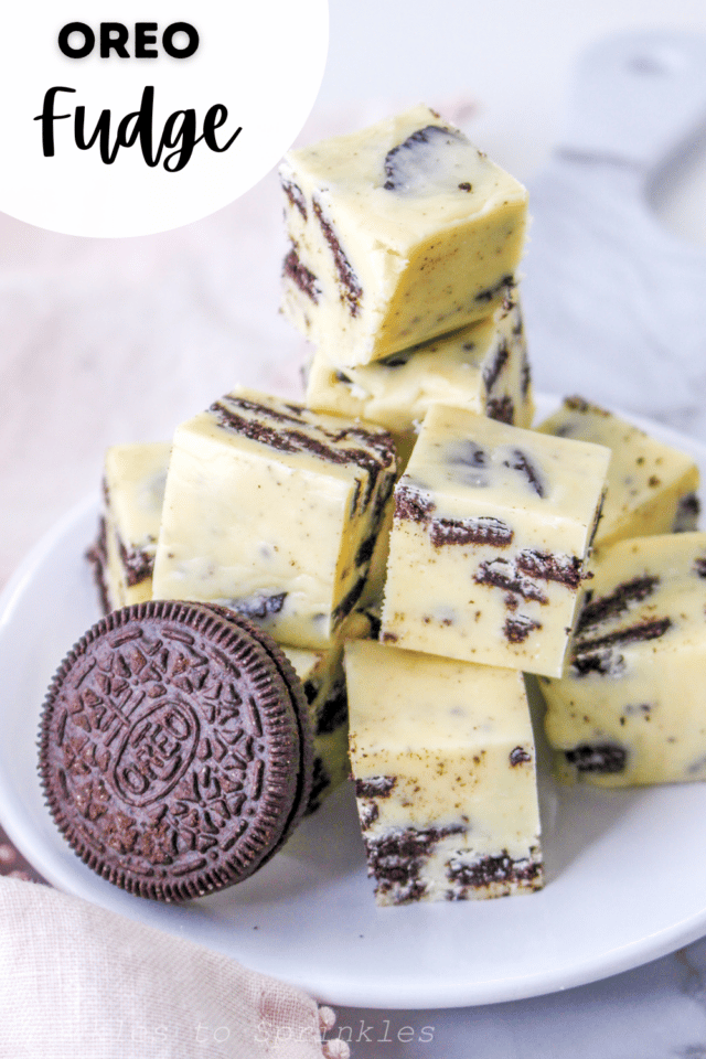Oreo Fudge Sparkles to Sprinkles