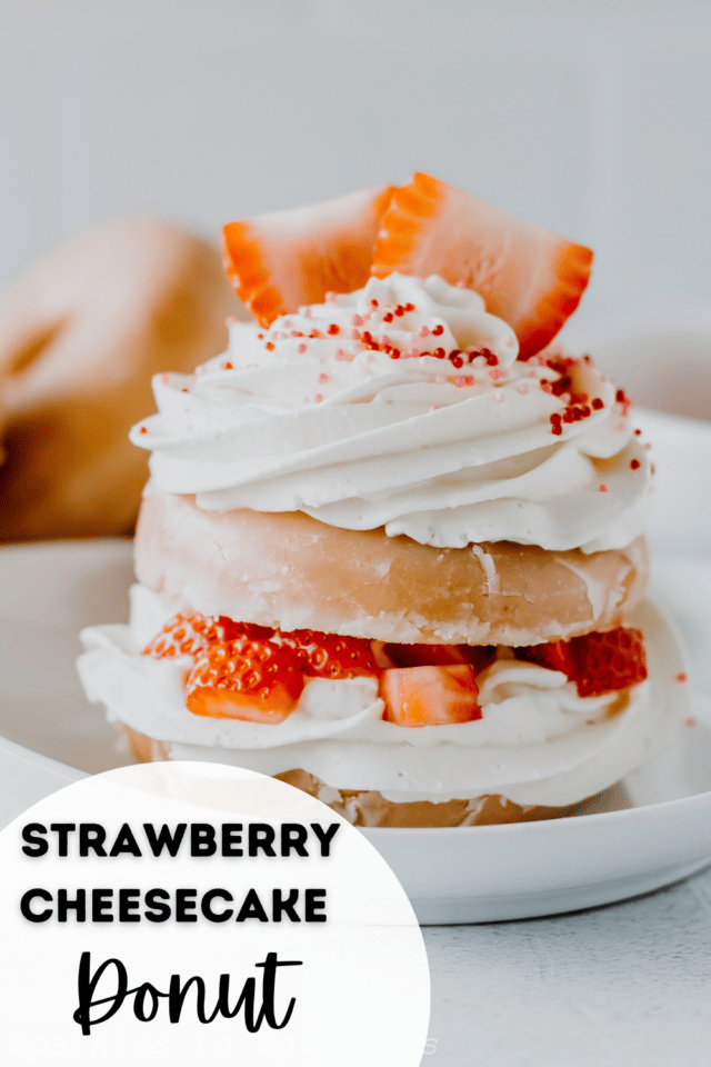 Strawberry Cheesecake Donut Sparkles to Sprinkles
