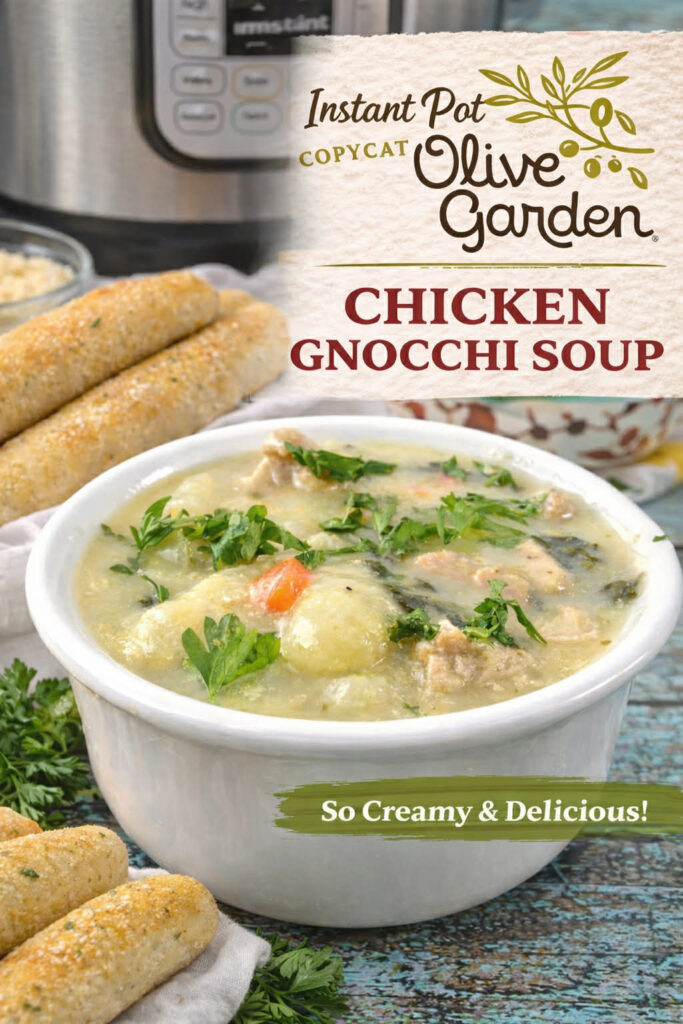 instant pot copycat olive garden chicken gnocchi soup pin new 2