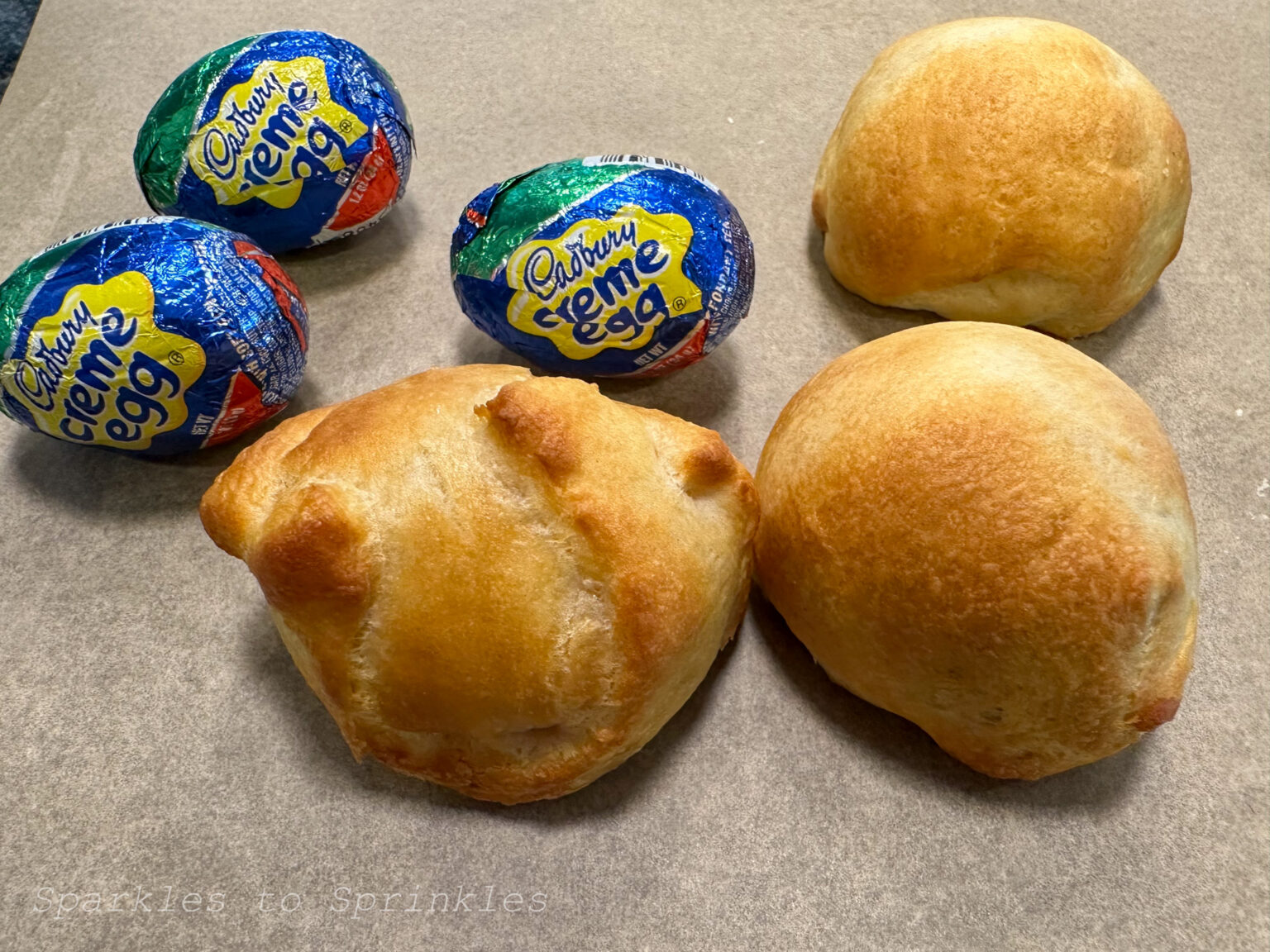 Air Fryer Cadbury Eggs Sparkles to Sprinkles