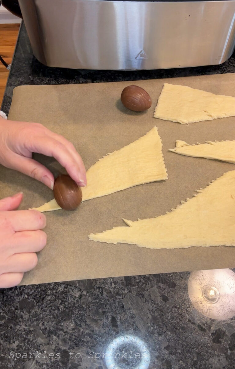 Air Fryer Cadbury Eggs Sparkles to Sprinkles