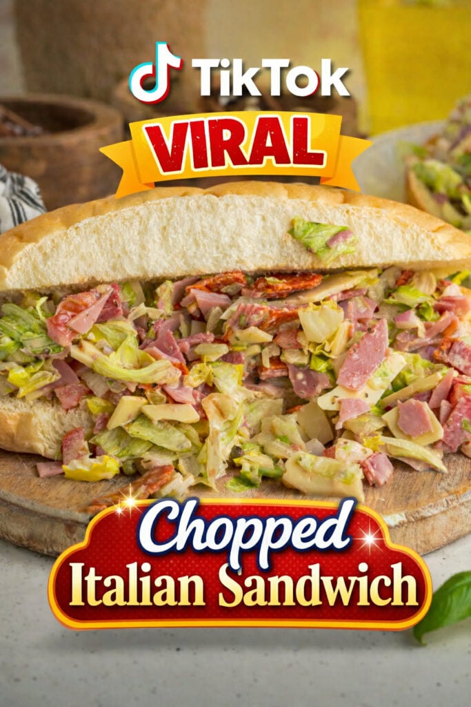 tiktok viral xhopped italian sandwich
