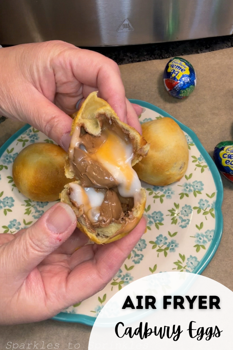 Air Fryer Cadbury Eggs Sparkles to Sprinkles