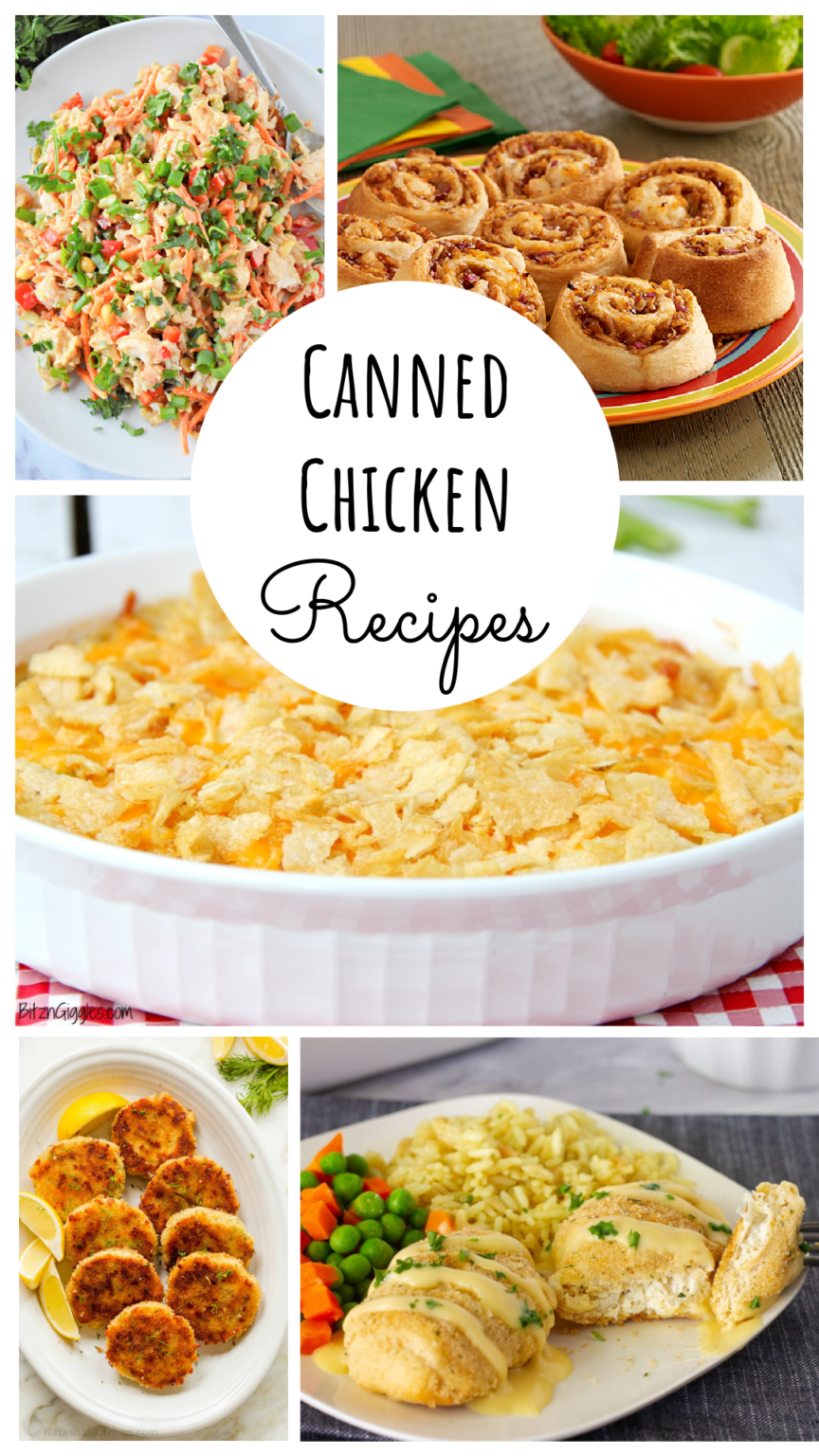 Canned Chicken Recipes Sparkles to Sprinkles