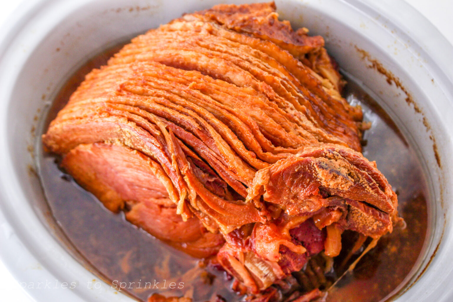 Crockpot CocaCola Ham Sparkles to Sprinkles