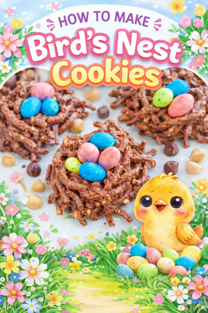 birds nest cookies