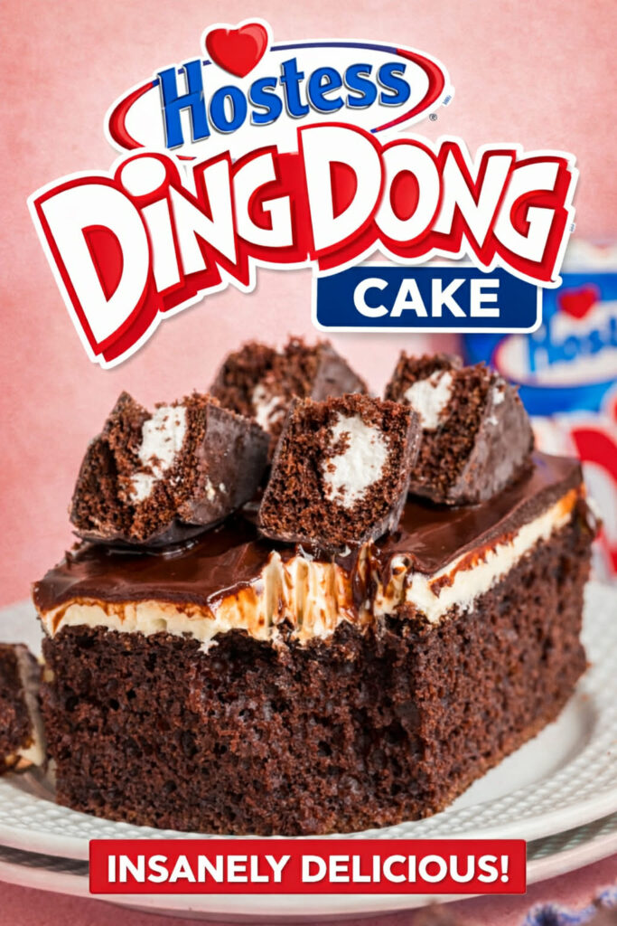 ding dong cake pin new
