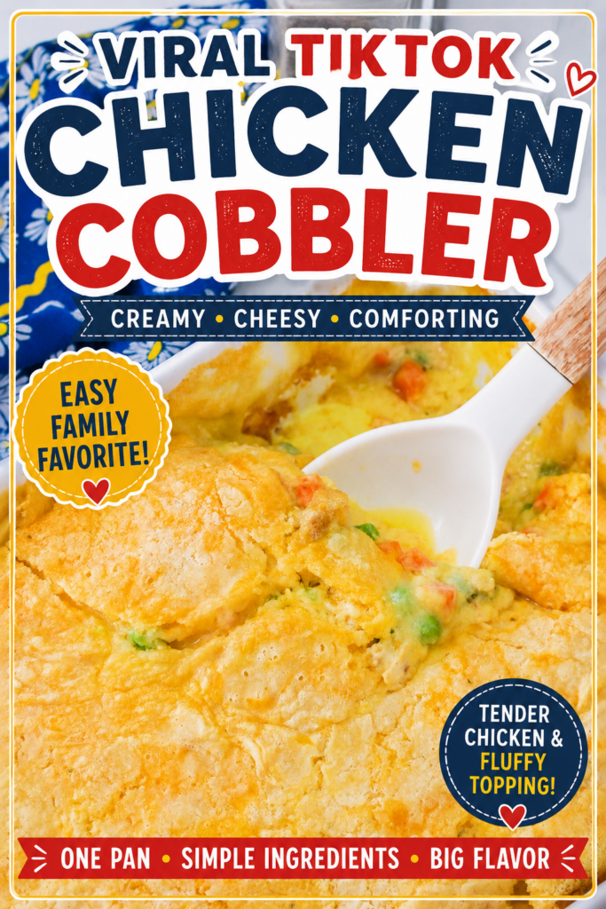 viral tiktok chicken cobbler pin new