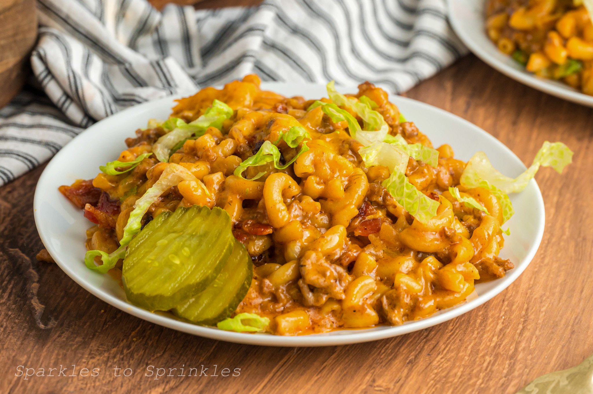 Cheeseburger Casserole
