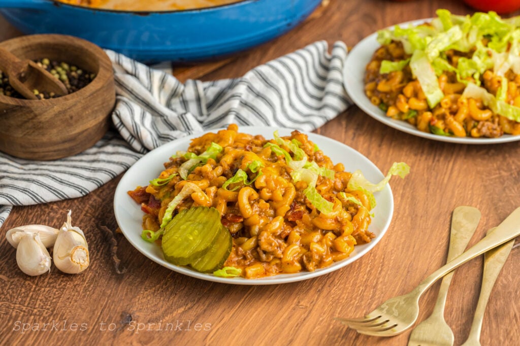 Cheeseburger Casserole