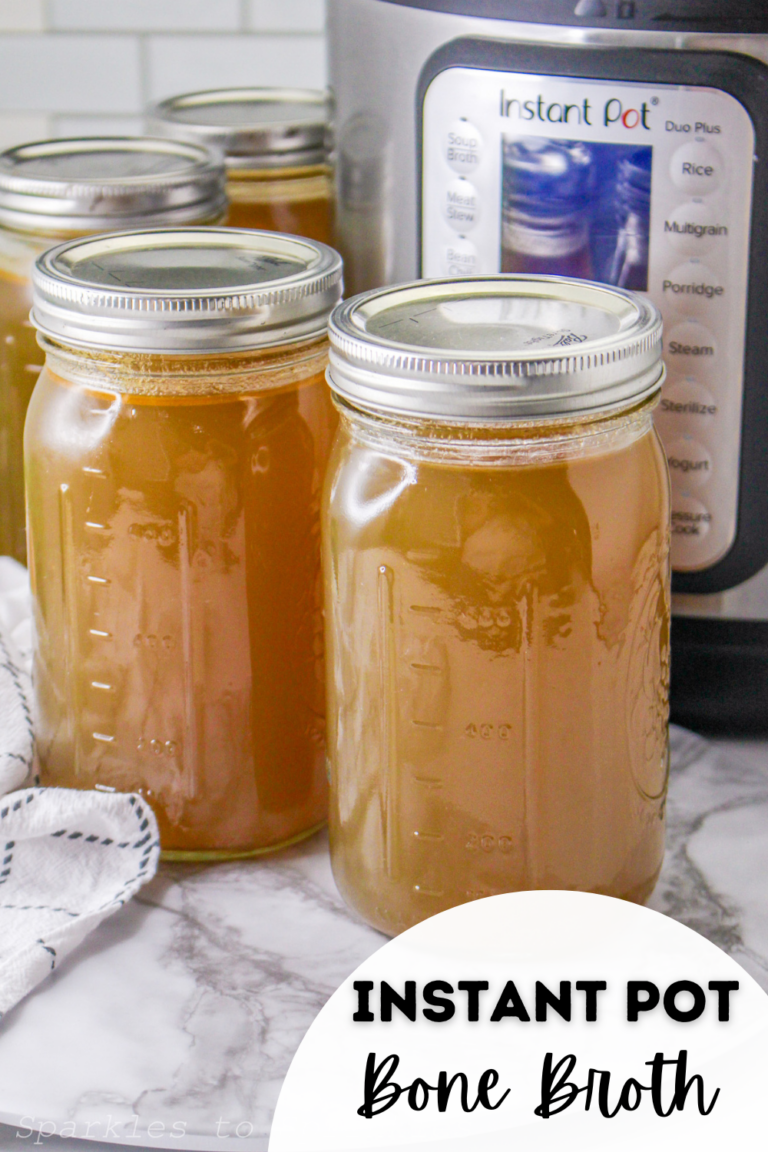 Instant Pot Bone Broth Sparkles to Sprinkles