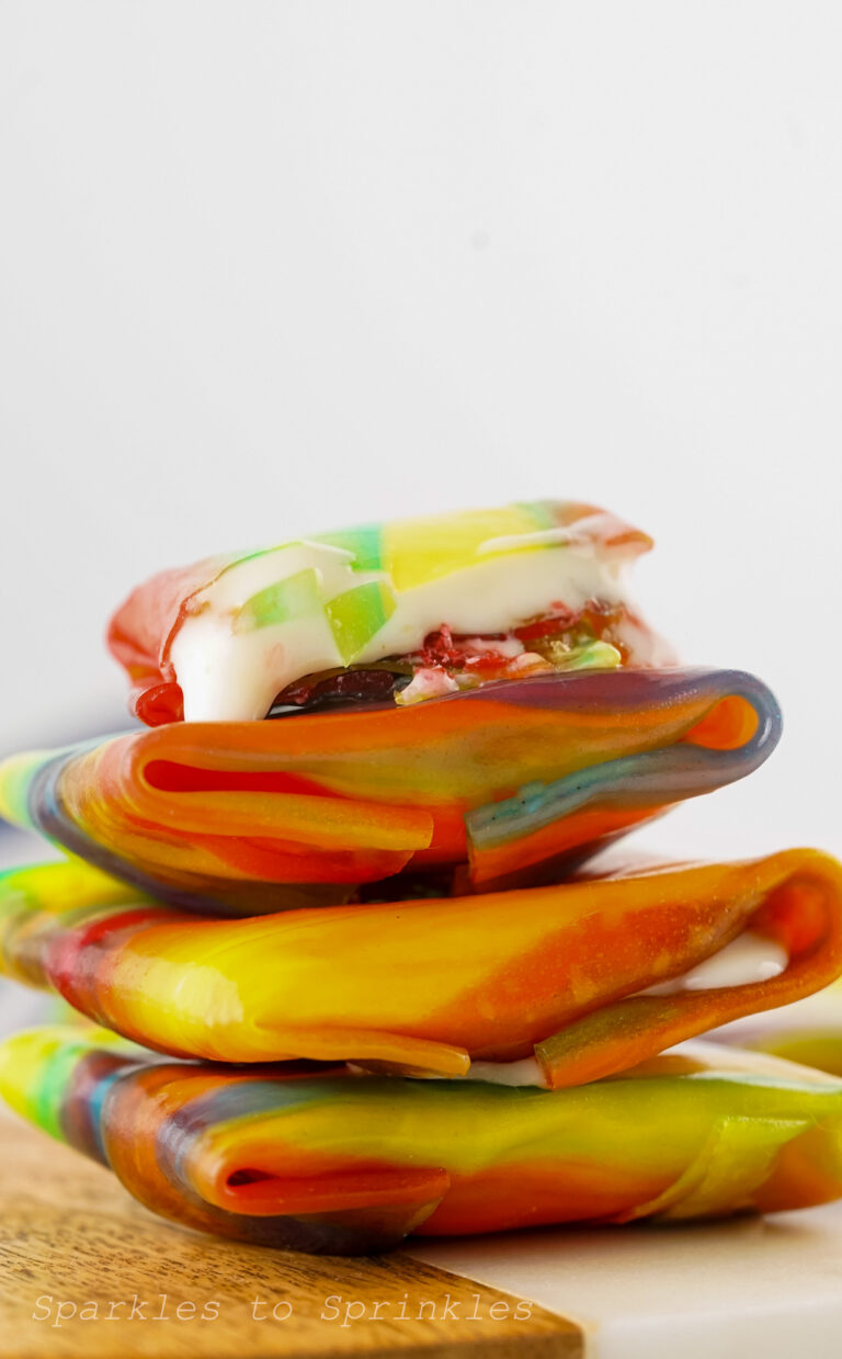 TikTok Viral Fruit RollUp Ice Cream Sparkles to Sprinkles