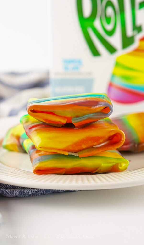 tiktok viral fruit roll-up ice cream