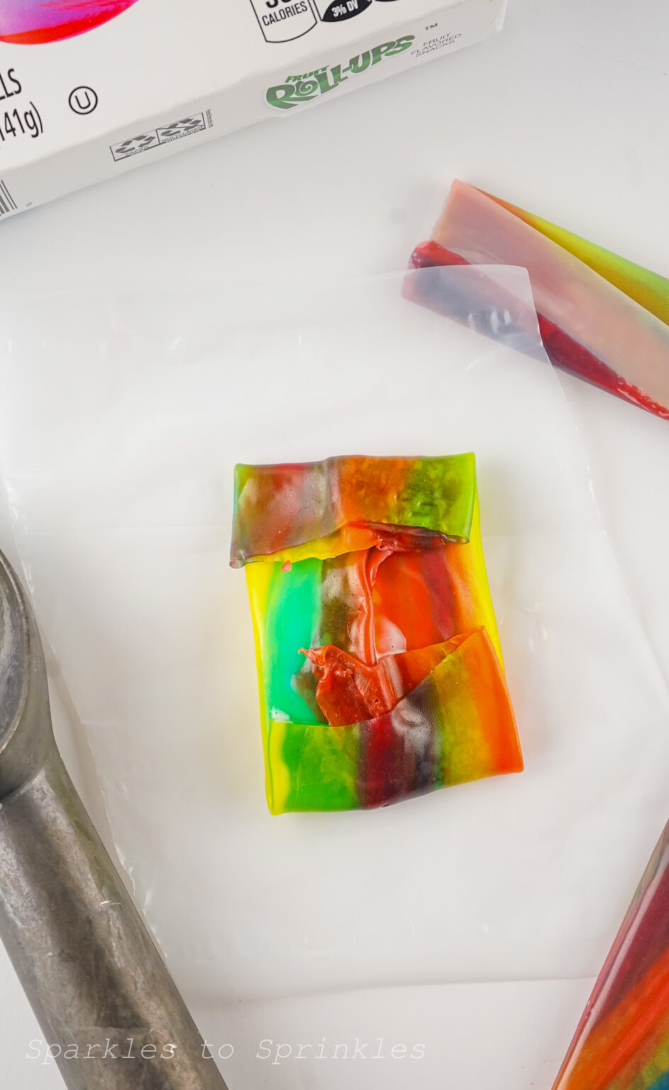 TikTok Viral Fruit RollUp Ice Cream Sparkles to Sprinkles