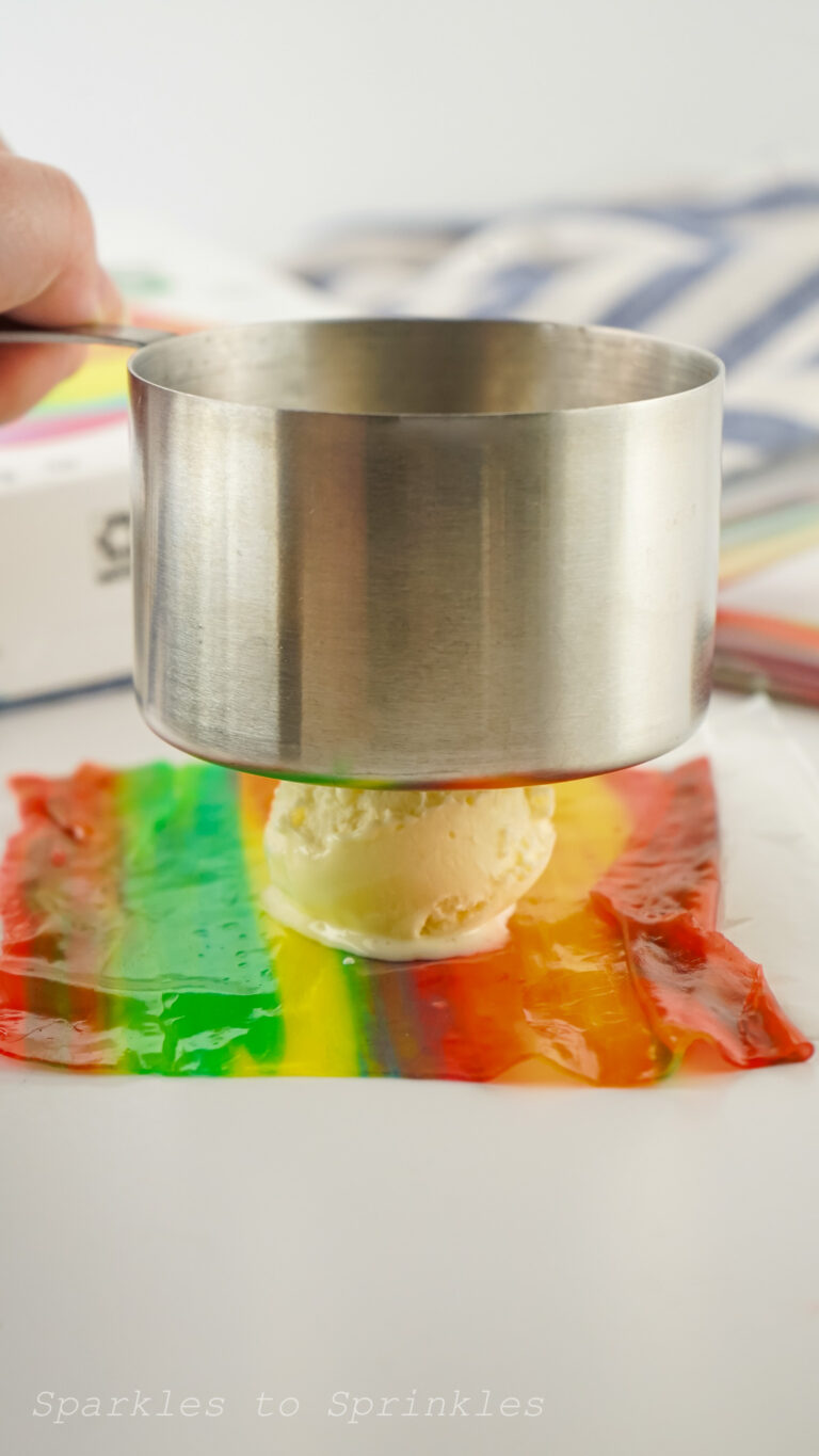 TikTok Viral Fruit RollUp Ice Cream Sparkles to Sprinkles