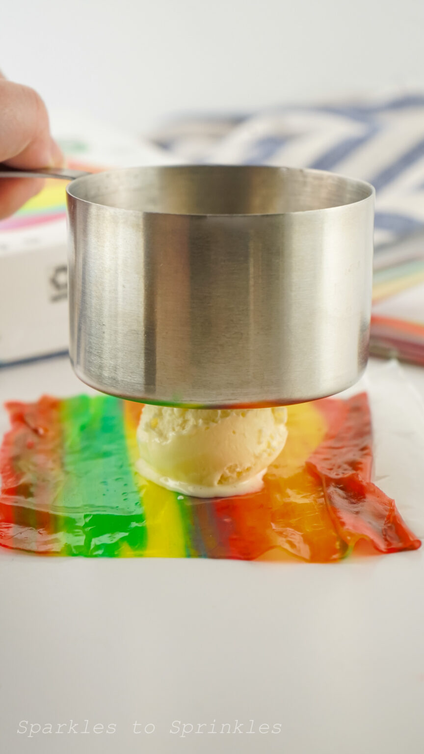 TikTok Viral Fruit RollUp Ice Cream Sparkles to Sprinkles