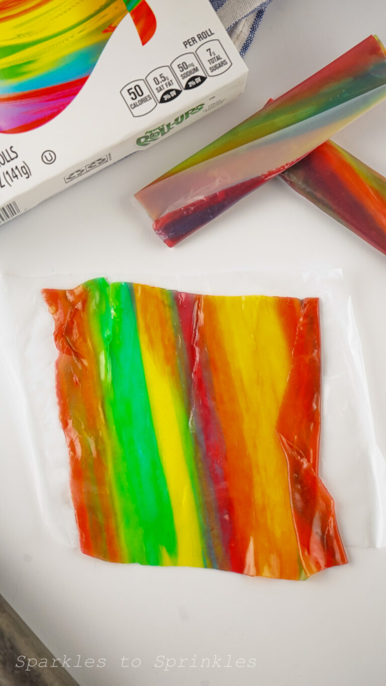 TikTok Viral Fruit RollUp Ice Cream Sparkles to Sprinkles