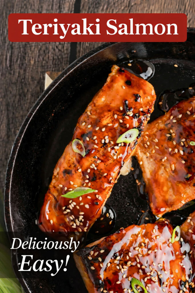 teriyaki salmon pin