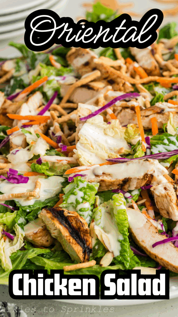 oriental chicken salad long pin