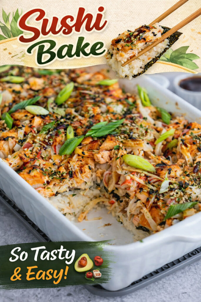 sushi bake