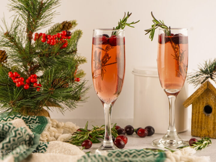 Cranberry Mimosa: The Perfect Holiday Sip - Sparkles to Sprinkles