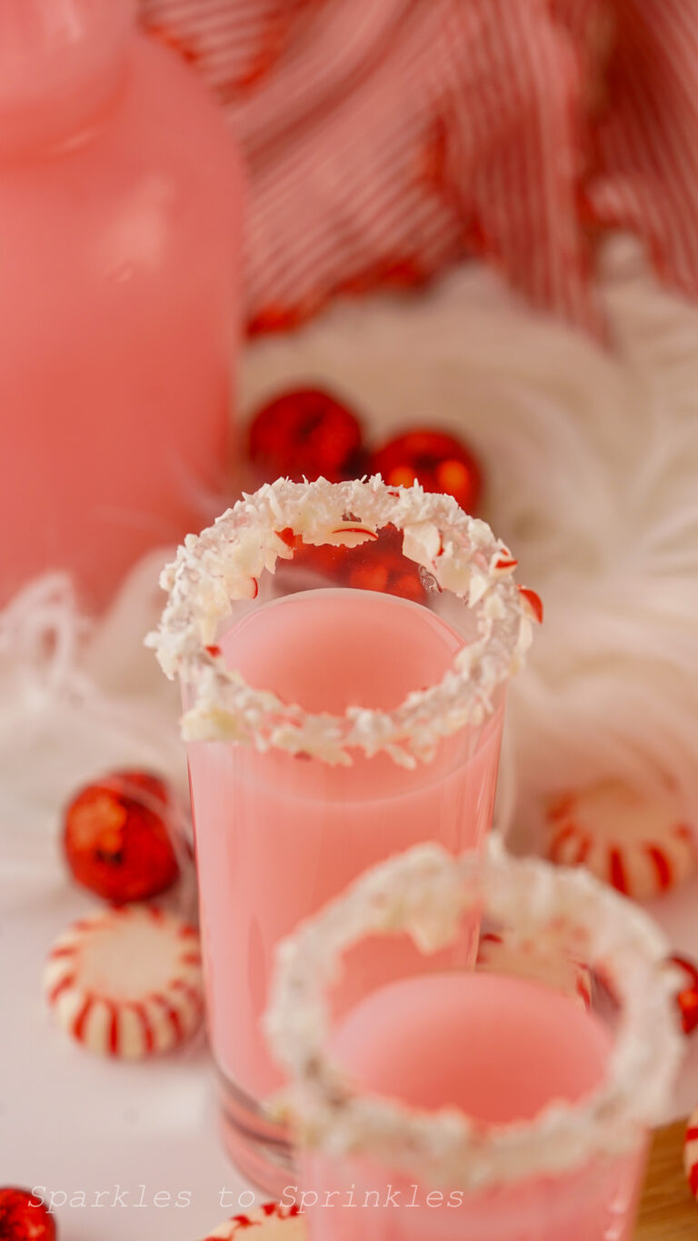 Peppermint Vodka Sparkles to Sprinkles