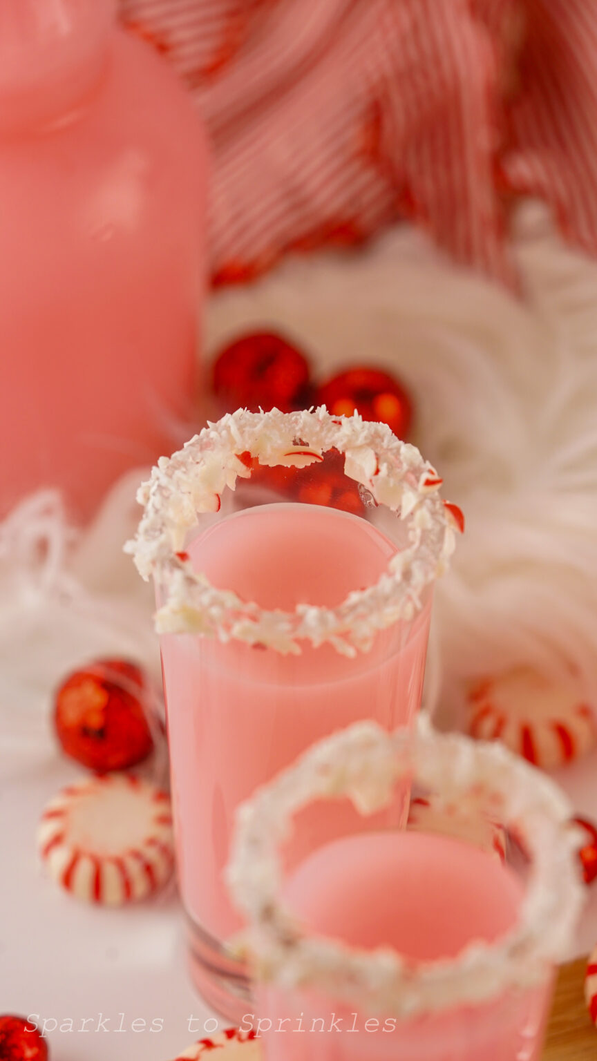 Peppermint Vodka Sparkles to Sprinkles