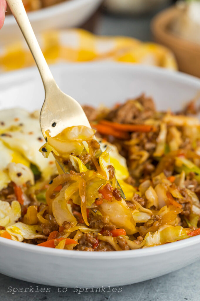 eggroll in a bowl