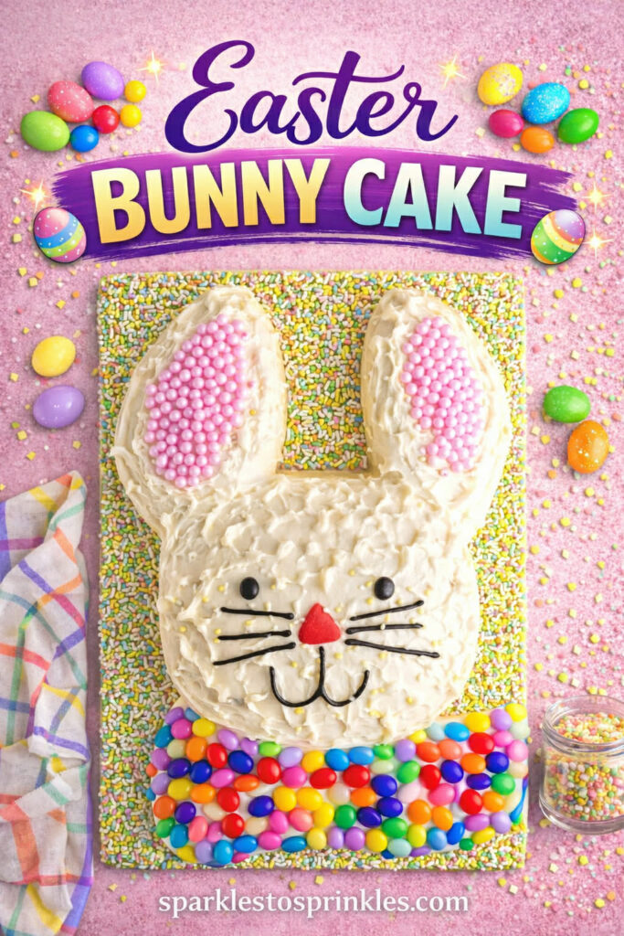 easter bunny cake pin new 1