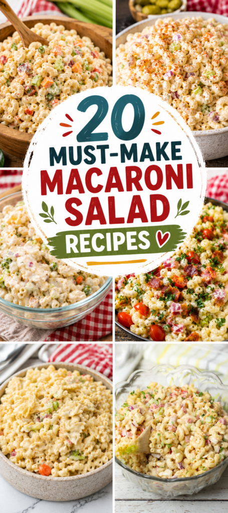 macaroni salad recipes pin