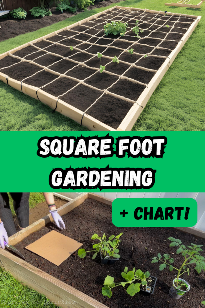 square foot gardening pin