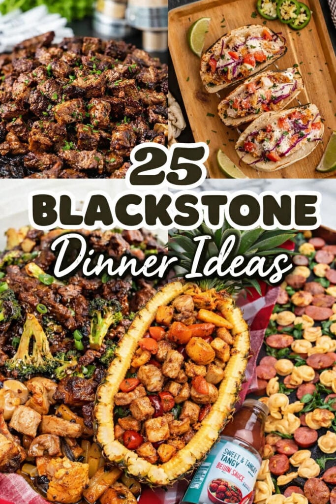 blackstone dinner ideas pin new 2