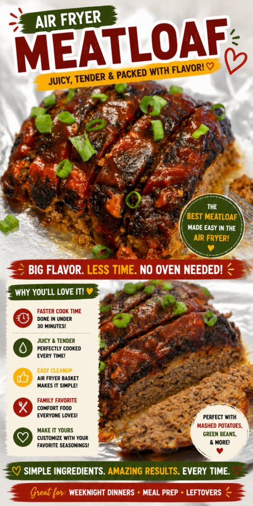 air fryer meatloaf pin new