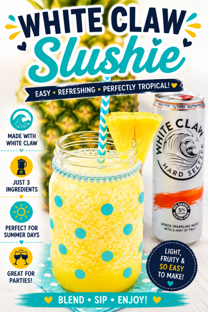 white claw slushie pin new