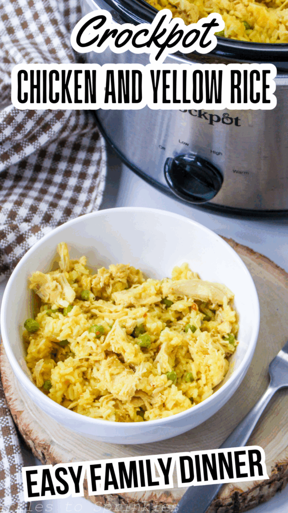 crockpot chicken and yellow rice long pin new