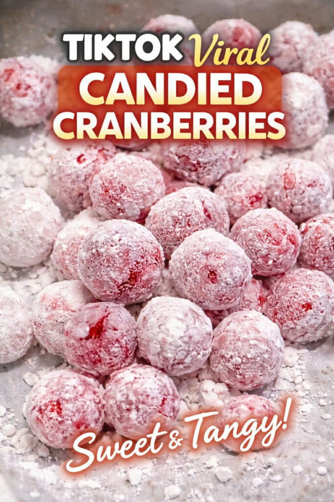 tiktok viral candied cranberries pin