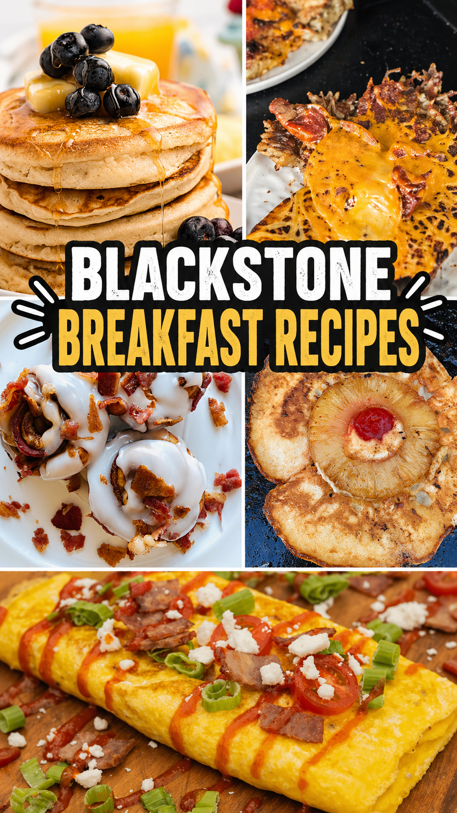blackstone breakfast recipes pin new