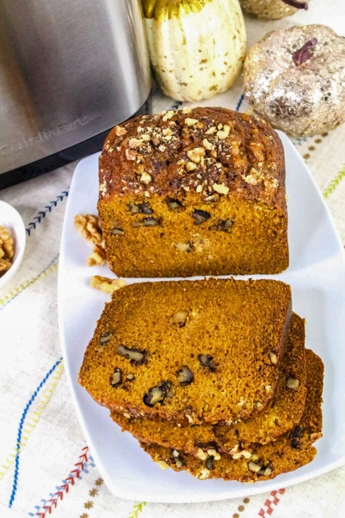 bread machine pumpkin bread