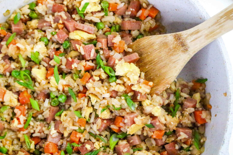 Fast and Flavorful Spam Fried Rice Anyone Can Make - Sparkles to Sprinkles