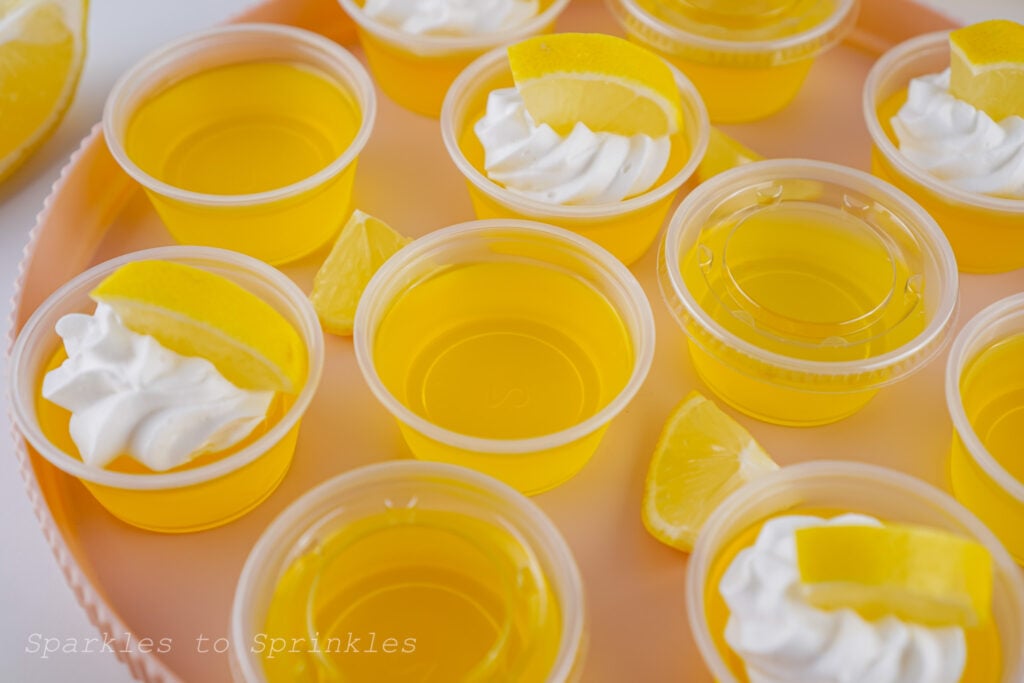lemon drop jello shots