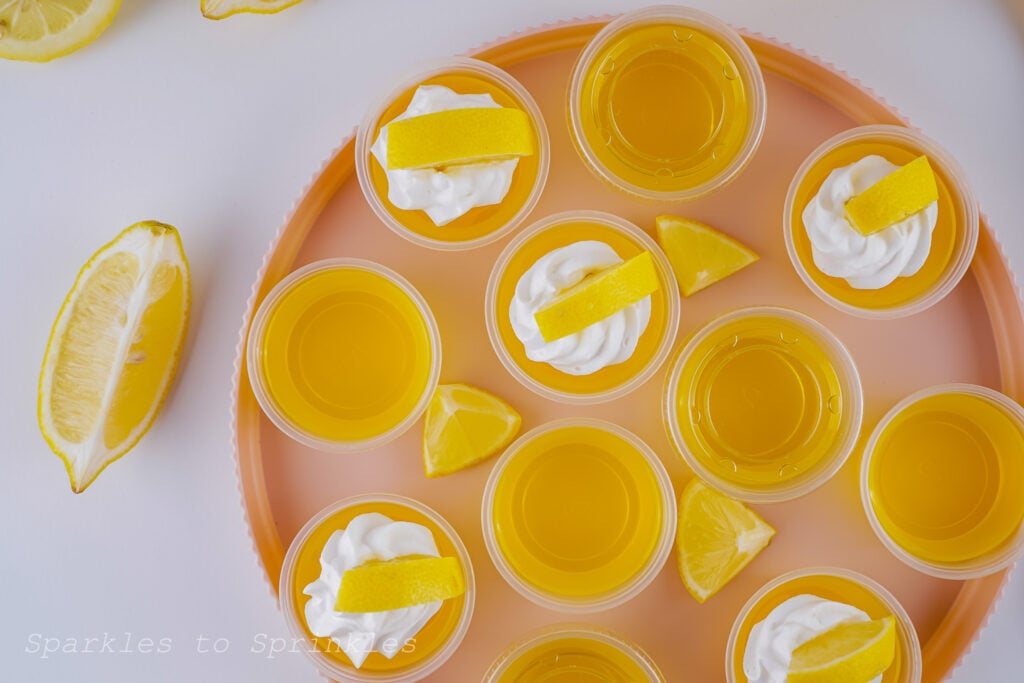 lemon drop jello shots