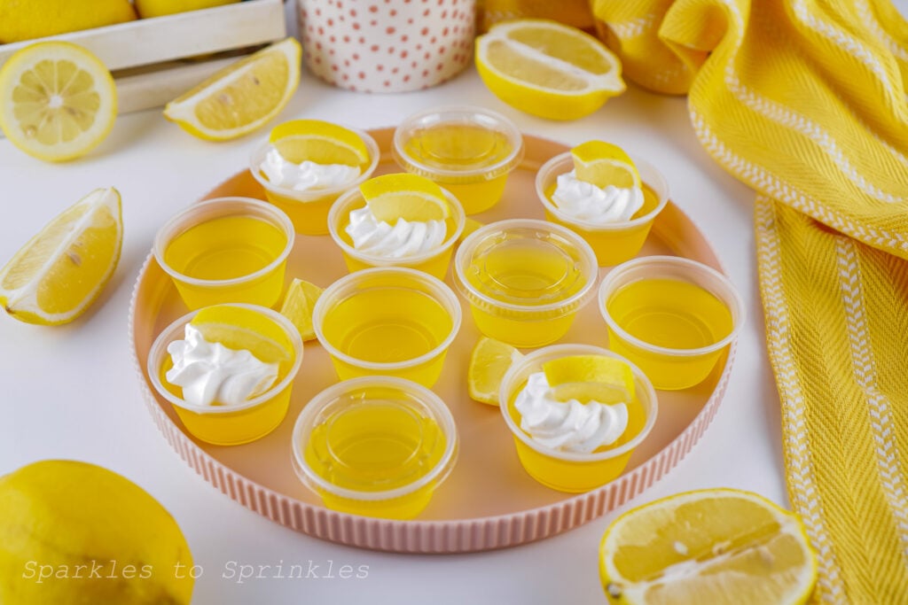 lemon drop jello shots